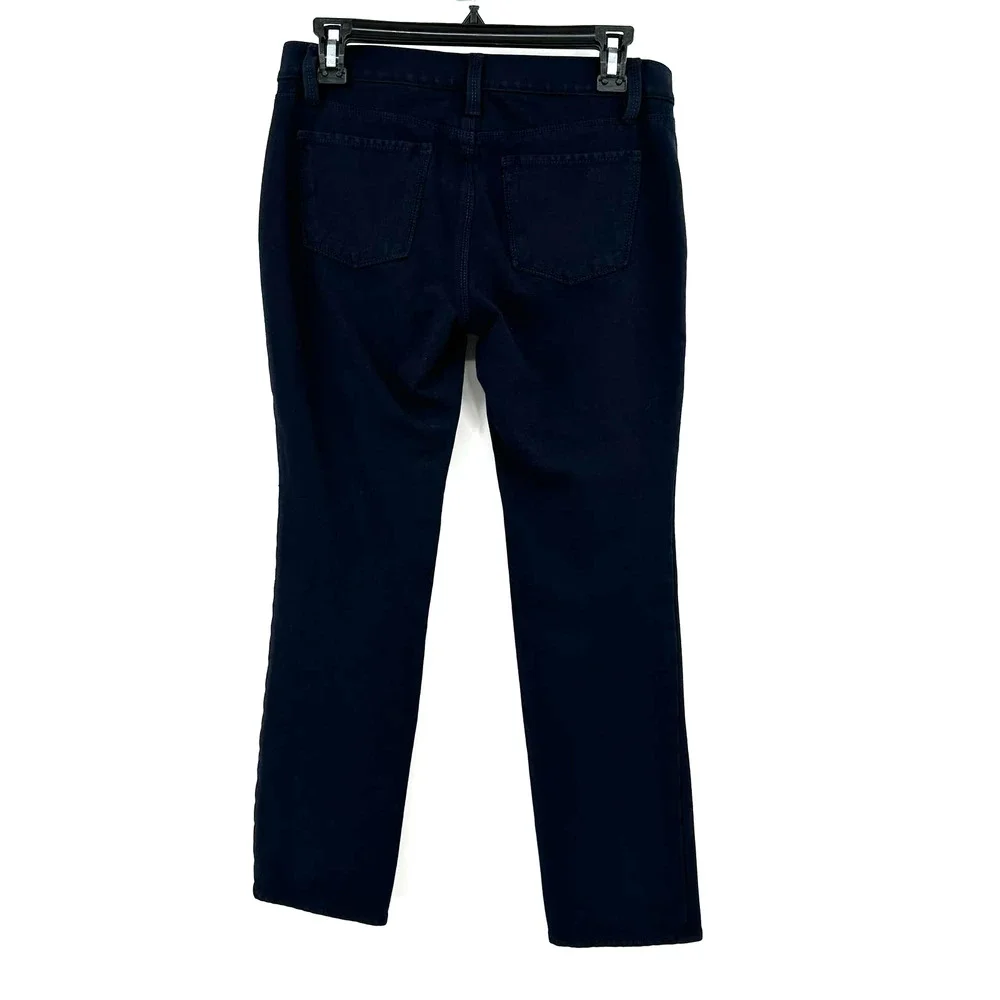 Ann Taylor size 8p dark‎ blue pants straight leg petites